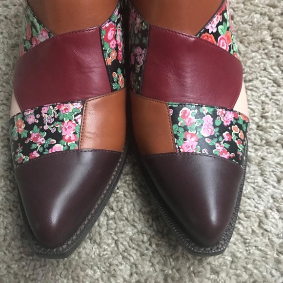 Coach patchwork booties size 7 - Picture 3 of 12